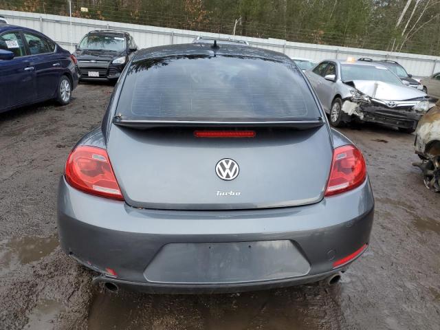 3VWVA7AT7CM664959 - 2012 VOLKSWAGEN BEETLE TURBO GRAY photo 6