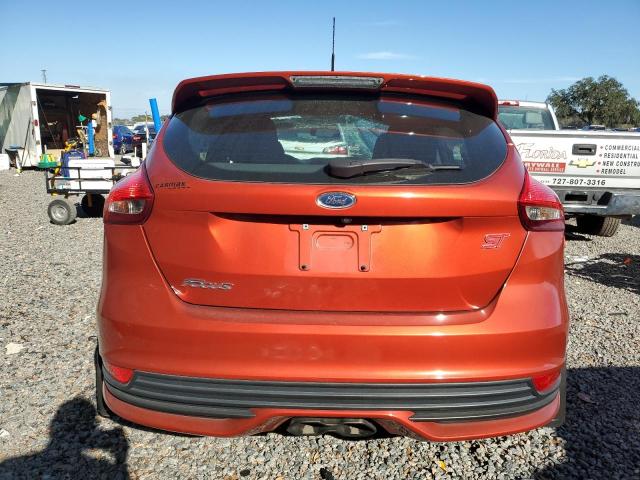 1FADP3L94JL289642 - 2018 FORD FOCUS ST ORANGE photo 6