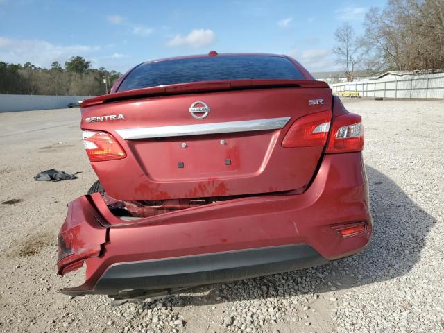 3N1AB7AP3HY338287 - 2017 NISSAN SENTRA S RED photo 6