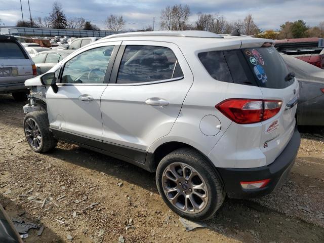 MAJ6S3KL3KC301124 - 2019 FORD ECOSPORT TITANIUM WHITE photo 2