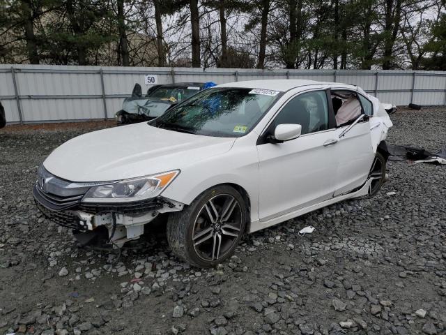 1HGCR2F14HA031211 - 2017 HONDA ACCORD SPORT SPECIAL EDITION WHITE photo 1