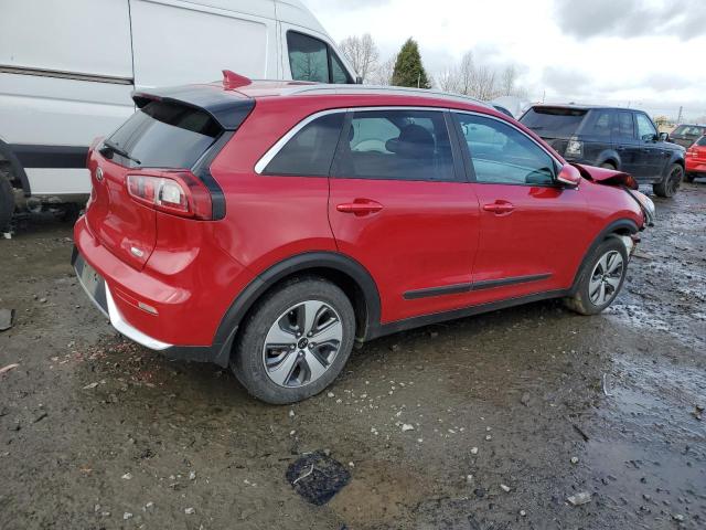 KNDCC3LC3H5099083 - 2017 KIA NIRO EX RED photo 3