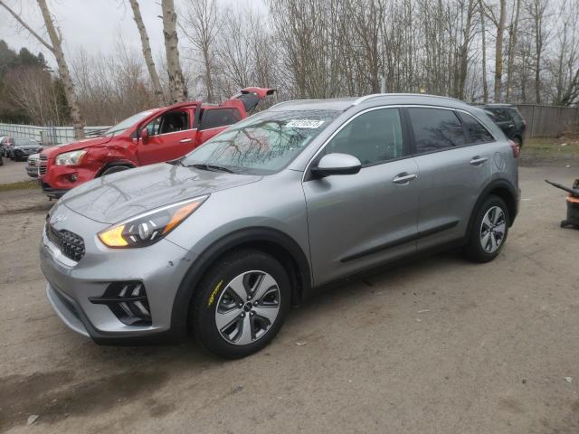 KNDCB3LC9N5509352 - 2022 KIA NIRO LX GRAY photo 1