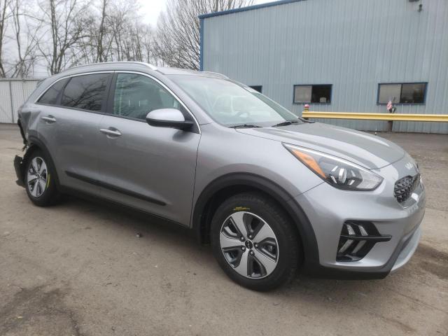 KNDCB3LC9N5509352 - 2022 KIA NIRO LX GRAY photo 4