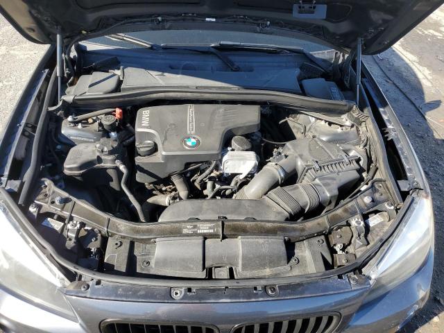 WBAVM1C54EVW55499 - 2014 BMW X1 SDRIVE28I GRAY photo 11