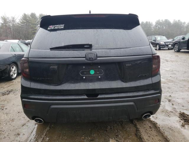 5FNYF8H55LB019410 - 2020 HONDA PASSPORT EXL أسود صورة 6