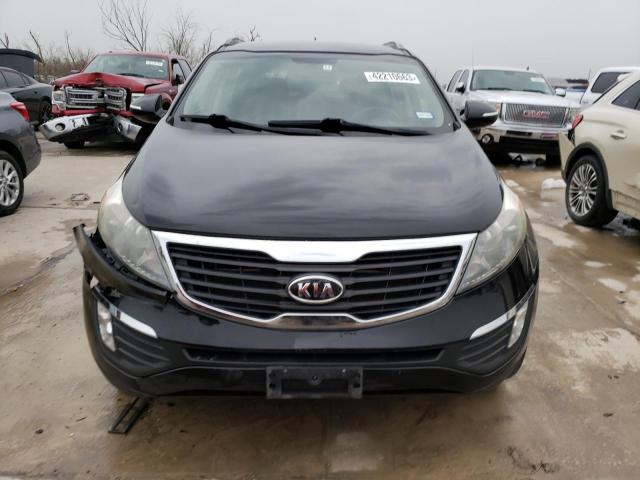 KNDPCCA27C7307023 - 2012 KIA SPORTAGE EX BLACK photo 5