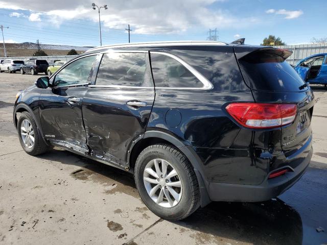 5XYPGDA54JG365644 - 2018 KIA SORENTO LX BLACK photo 2