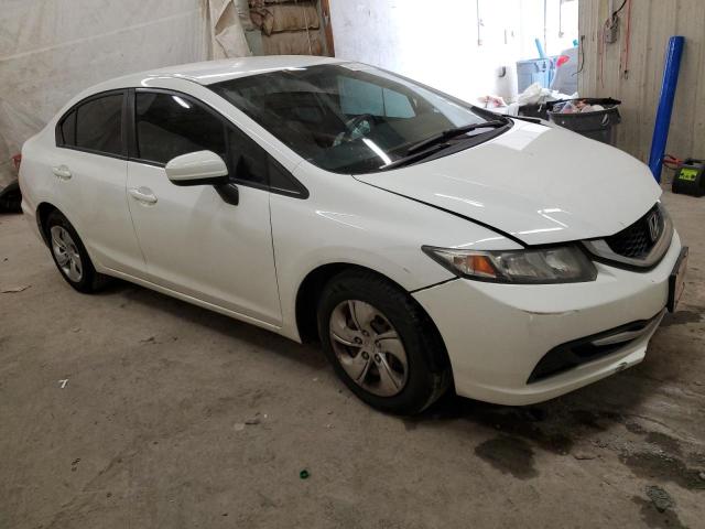 19XFB2F59EE037825 - 2014 HONDA CIVIC LX WHITE photo 4