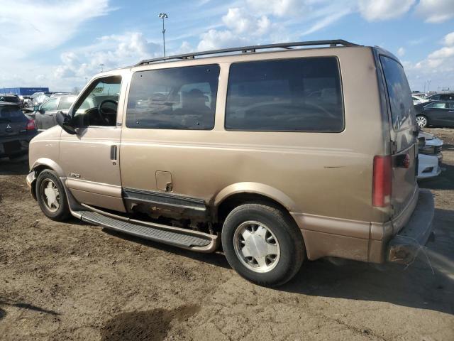 1GNDM19X72B104012 - 2002 CHEVROLET ASTRO GOLD photo 2