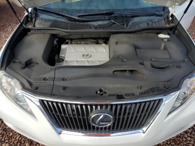 2T2BK1BA8CC135151 - 2012 LEXUS RX 350 WHITE photo 12