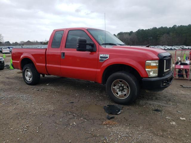 1FTNX20558ED85904 - 2008 FORD F250 SUPER RED photo 4