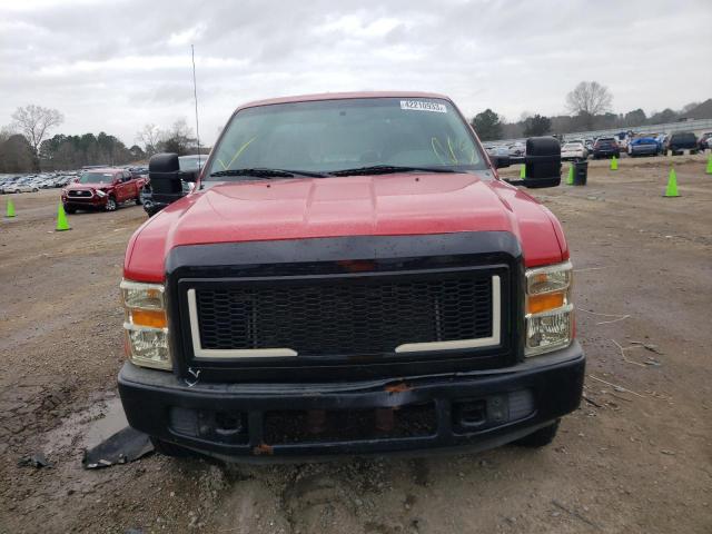 1FTNX20558ED85904 - 2008 FORD F250 SUPER RED photo 5