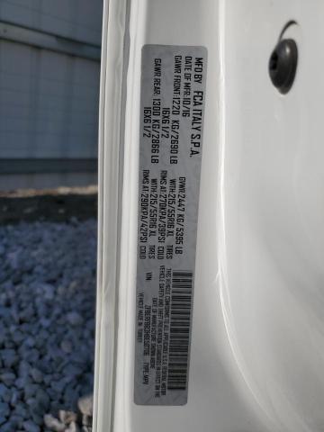 ZFBERFBB3H6E50706 - 2017 RAM PROMASTER SLT Білий фото 13