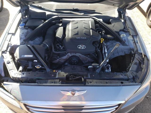 KMHGN4JE9FU043900 - 2015 HYUNDAI GENESIS 3.8L GRAY photo 11