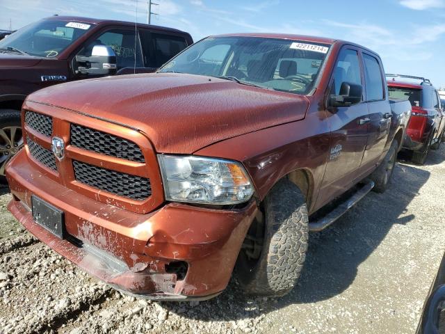 1C6RR6KT4DS587053 - 2013 RAM 1500 ST ORANGE photo 1