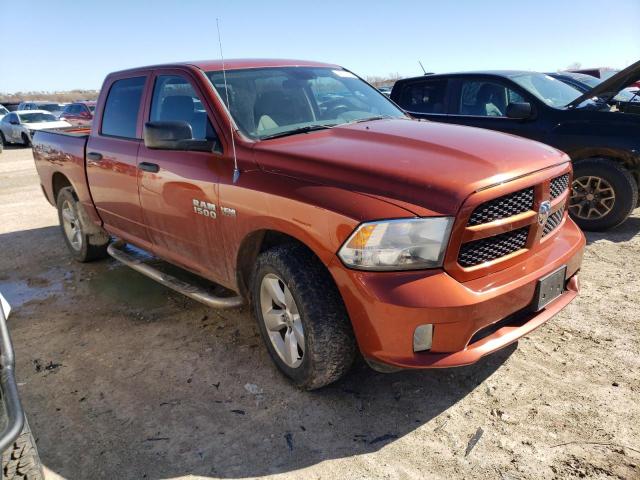 1C6RR6KT4DS587053 - 2013 RAM 1500 ST ORANGE photo 4