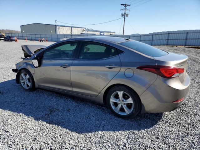 5NPDH4AE0GH711528 - 2016 HYUNDAI ELANTRA SE BROWN photo 2