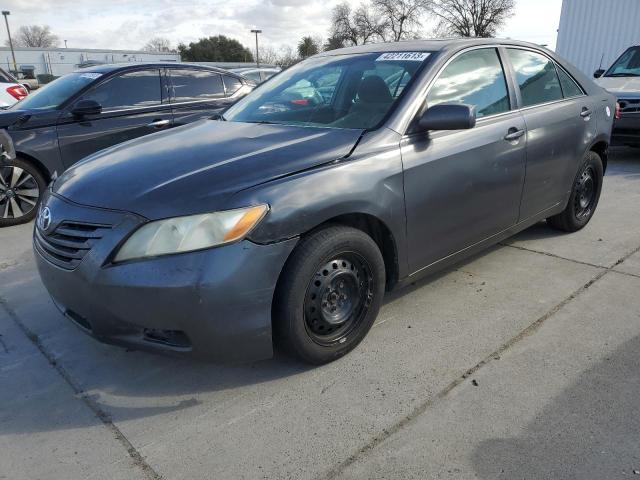 4T1BE46K27U592445 - 2007 TOYOTA CAMRY CE GRAY photo 1