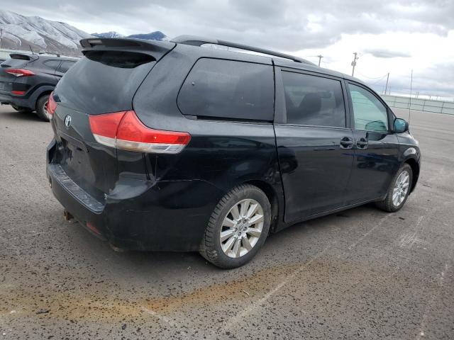 5TDDK3DCXCS035339 - 2012 TOYOTA SIENNA XLE BLACK photo 3