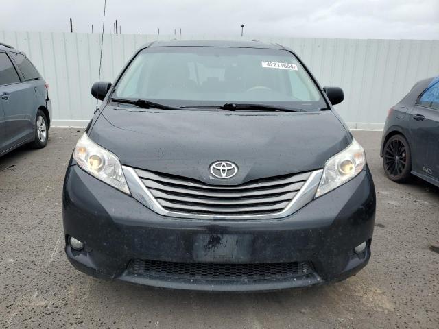 5TDDK3DCXCS035339 - 2012 TOYOTA SIENNA XLE BLACK photo 5