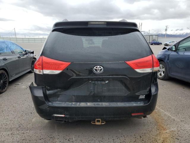 5TDDK3DCXCS035339 - 2012 TOYOTA SIENNA XLE BLACK photo 6