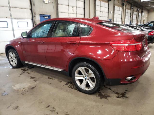 5UXFG43529L222375 - 2009 BMW X6 XDRIVE35I MAROON photo 2