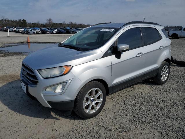 MAJ3P1TEXJC220161 - 2018 FORD ECOSPORT SE ვერცხლისფერი ფოტო 1