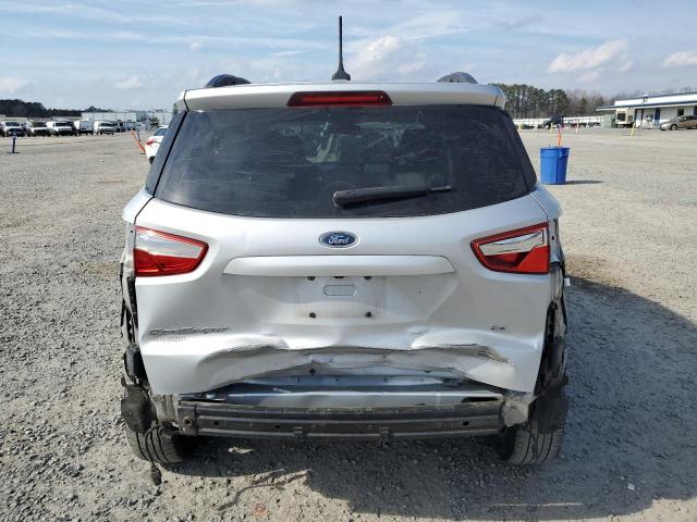 MAJ3P1TEXJC220161 - 2018 FORD ECOSPORT SE ვერცხლისფერი ფოტო 6