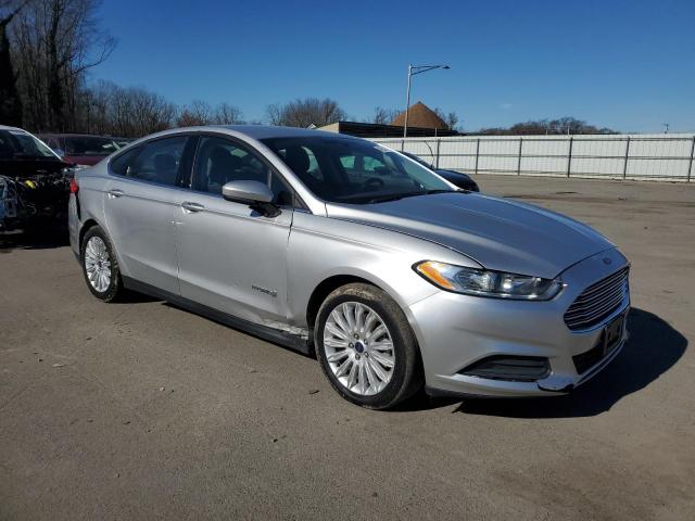 3FA6P0UU2GR200915 - 2016 FORD FUSION S HYBRID SILVER photo 4