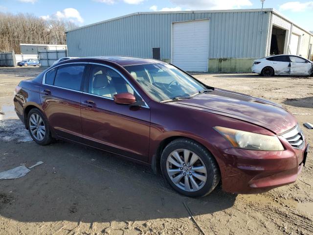 1HGCP2F8XCA132460 - 2012 HONDA ACCORD EXL MAROON photo 4