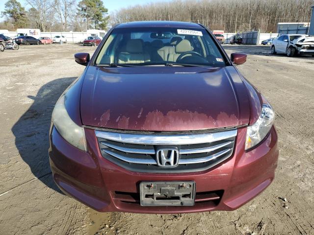 1HGCP2F8XCA132460 - 2012 HONDA ACCORD EXL MAROON photo 5