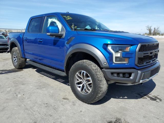 1FTFW1RG8HFA94295 - 2017 FORD F150 RAPTOR BLUE photo 4