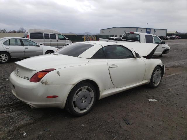 JTHFN48Y850063589 - 2005 LEXUS SC 430 WHITE photo 3