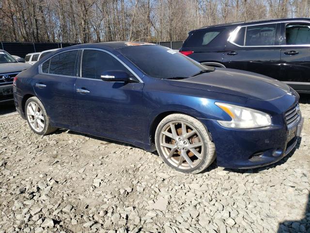 1N4AA51E29C808635 - 2009 NISSAN MAXIMA S BLUE photo 4