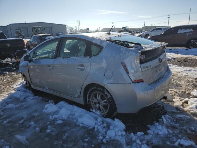 JTDKN3DU0A0202153 - 2010 TOYOTA PRIUS SILVER photo 2