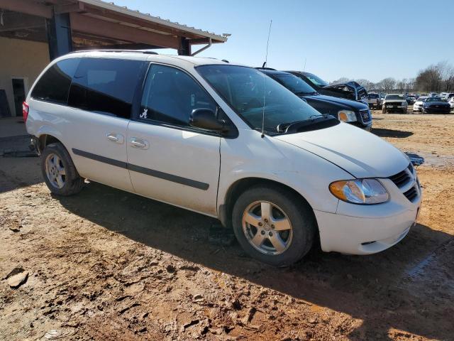 1D4GP45R17B176338 - 2007 DODGE CARAVAN SXT WHITE photo 4