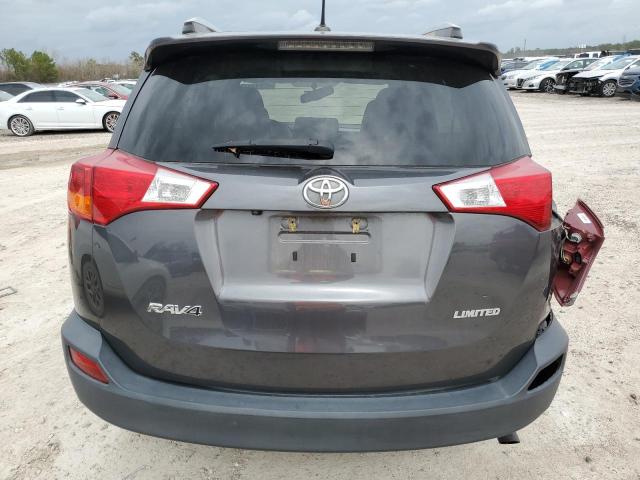 2T3YFREV9FW153250 - 2015 TOYOTA RAV4 LIMITED GRAY photo 6