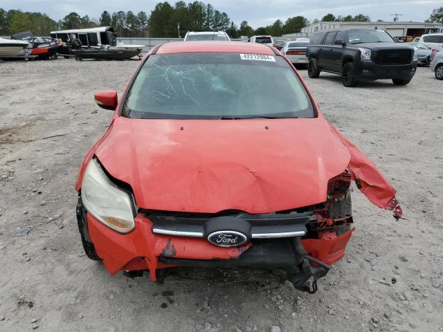 1FADP3K21EL277684 - 2014 FORD FOCUS SE RED photo 5