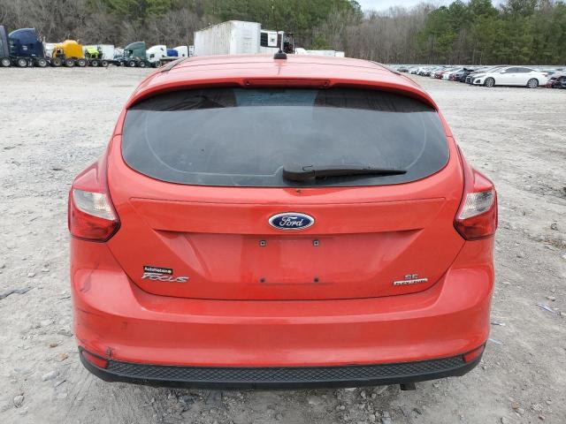 1FADP3K21EL277684 - 2014 FORD FOCUS SE RED photo 6