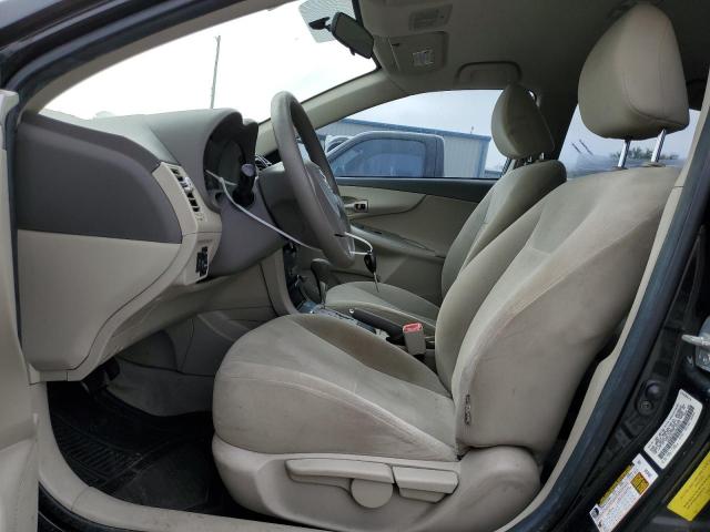 1NXBU4EE1AZ239474 - 2010 TOYOTA COROLLA BASE GRAY photo 7