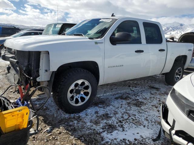 3GCUKUEJ8BG112791 - 2011 CHEVROLET SILVERADO K1500 HYBRID WHITE photo 1