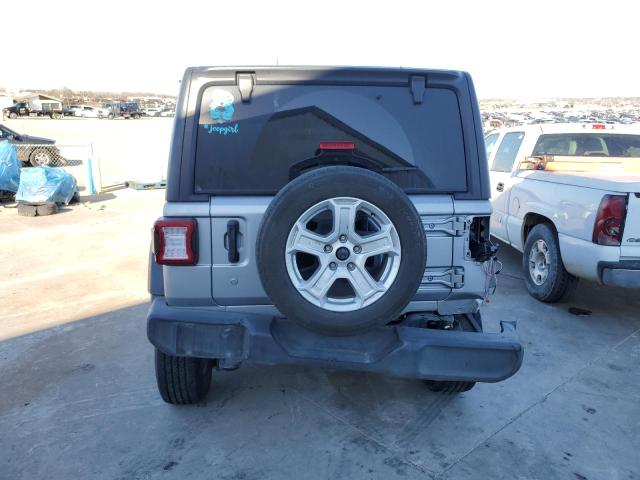 1C4HJXDN5LW127326 - 2020 JEEP WRANGLER U SPORT SILVER photo 6