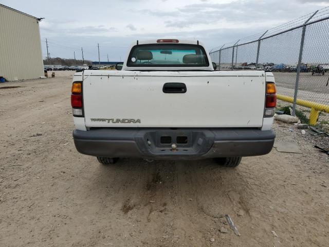 5TBJN32121S174060 - 2001 TOYOTA TUNDRA WHITE photo 6