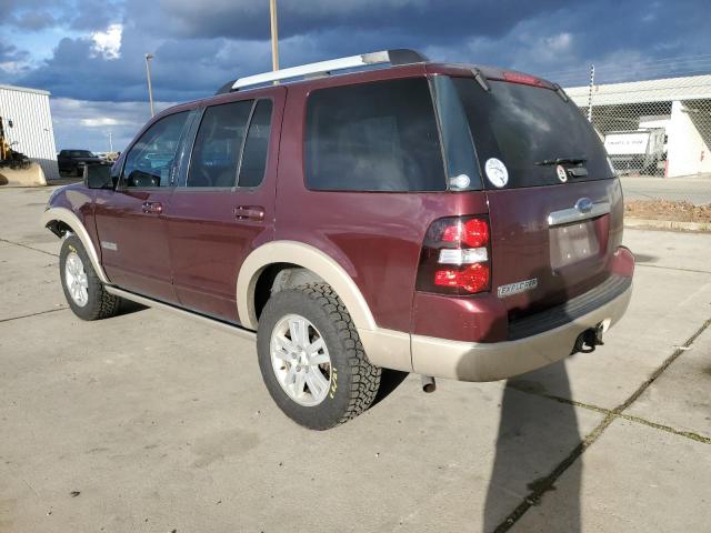 1FMEU74E77UB80567 - 2007 FORD EXPLORER EDDIE BAUER BURGUNDY photo 2