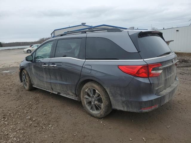 5FNRL6H9XNB069369 - 2022 HONDA ODYSSEY ELITE Szary zdjęcie 2