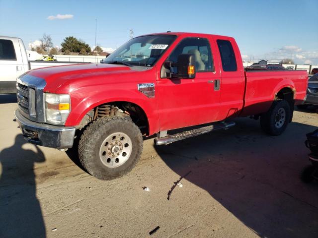 1FTWX31R98EC62859 - 2008 FORD F350 SRW SUPER DUTY RED photo 1