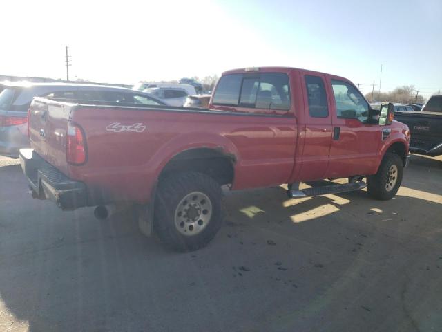 1FTWX31R98EC62859 - 2008 FORD F350 SRW SUPER DUTY RED photo 3