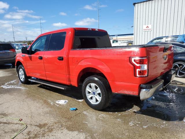 1FTEW1C59JKD37192 - 2018 FORD F150 SUPERCREW RED photo 2