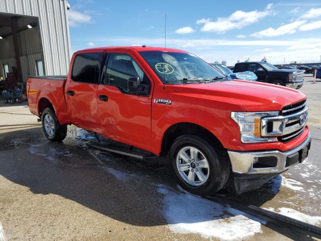 1FTEW1C59JKD37192 - 2018 FORD F150 SUPERCREW RED photo 4